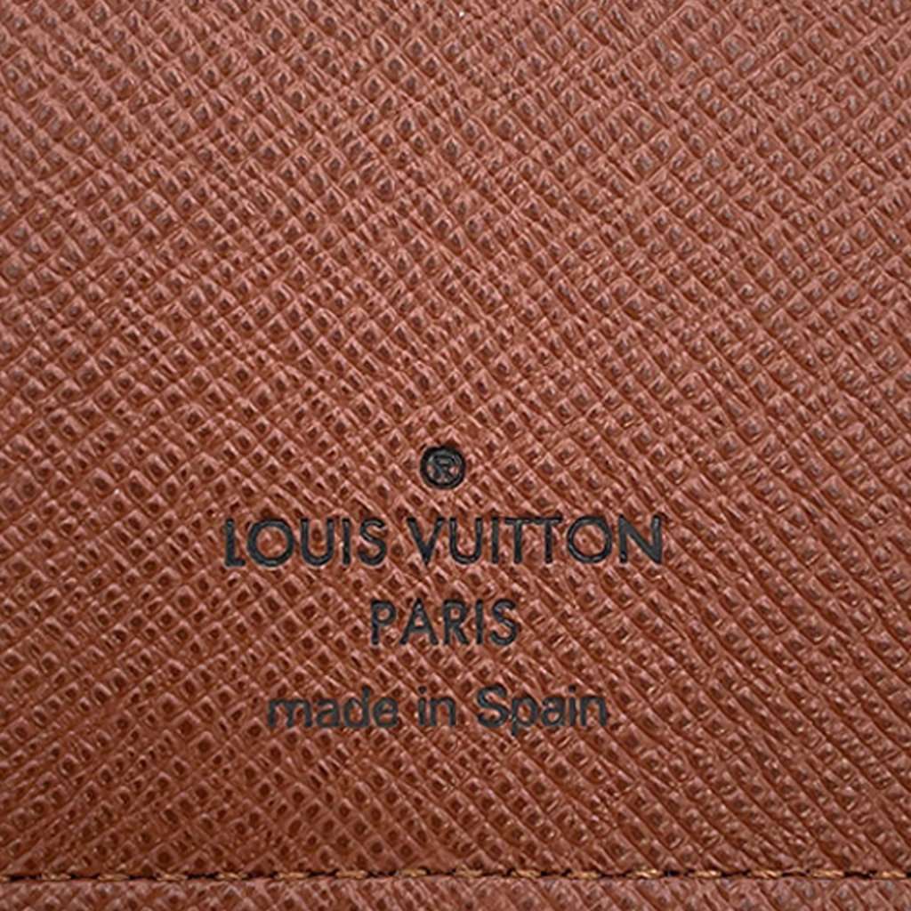 Louis Vuitton Monogram Brazza Wallet Brown Very good condition - Box View