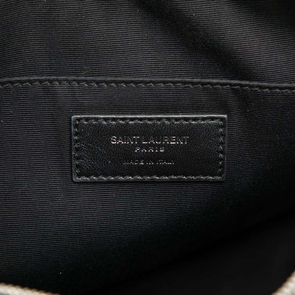 Saint Laurent Canvas Monogram Lou Camera Bag White Very good - Box View