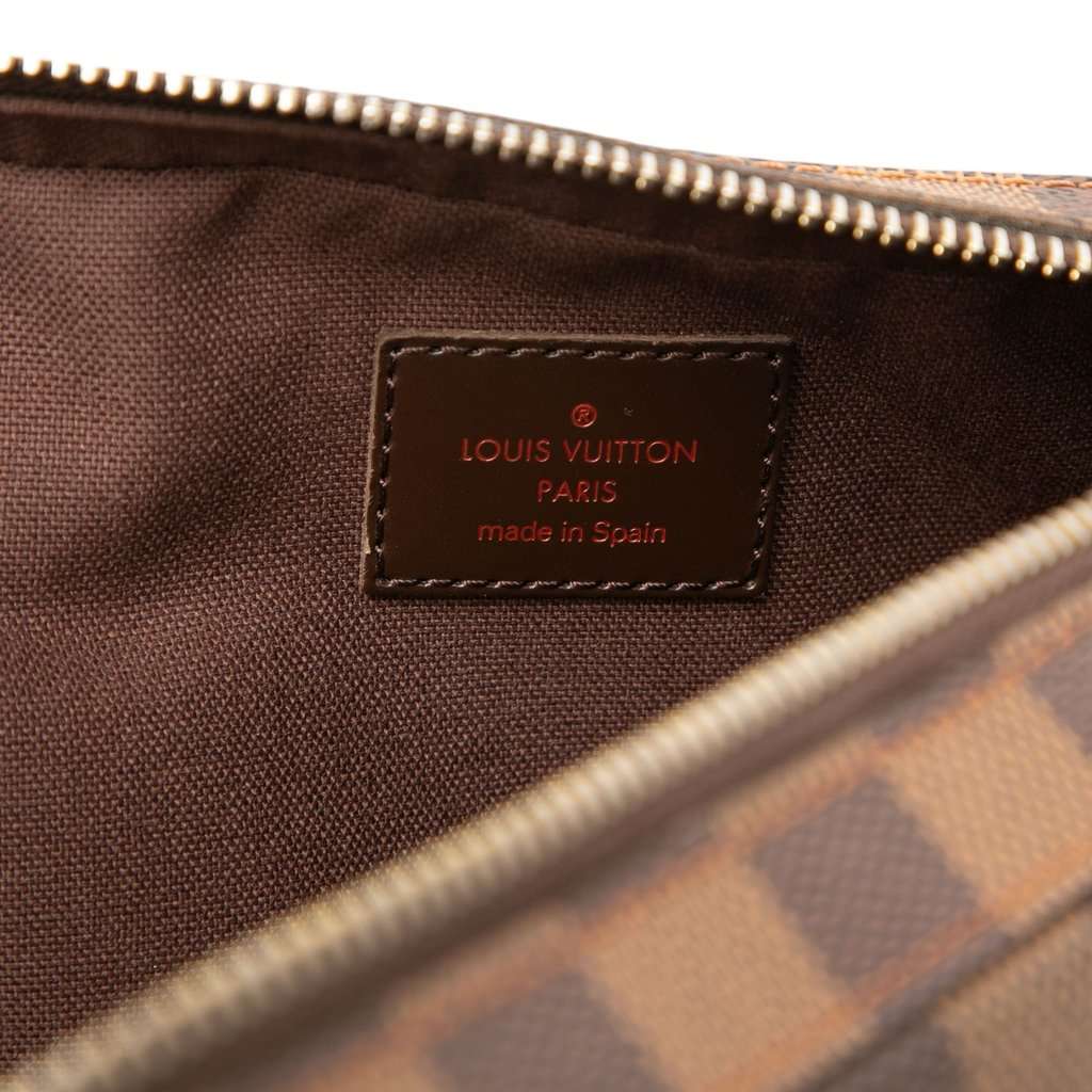 Louis Vuitton Damier Ebene Geronimos Brown Very good condition - Box View