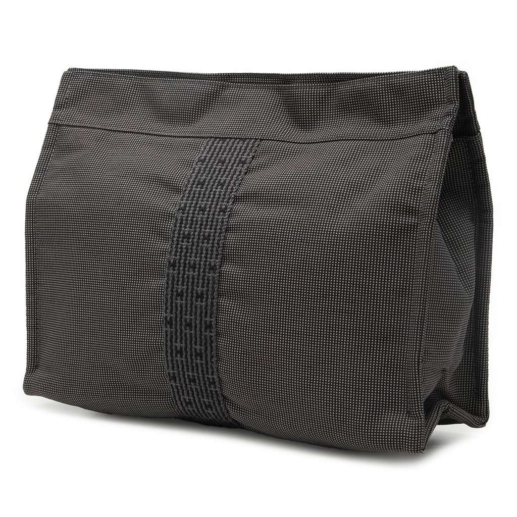 Hermès Canvas Herline Clutch MultiColor Very good - Back View