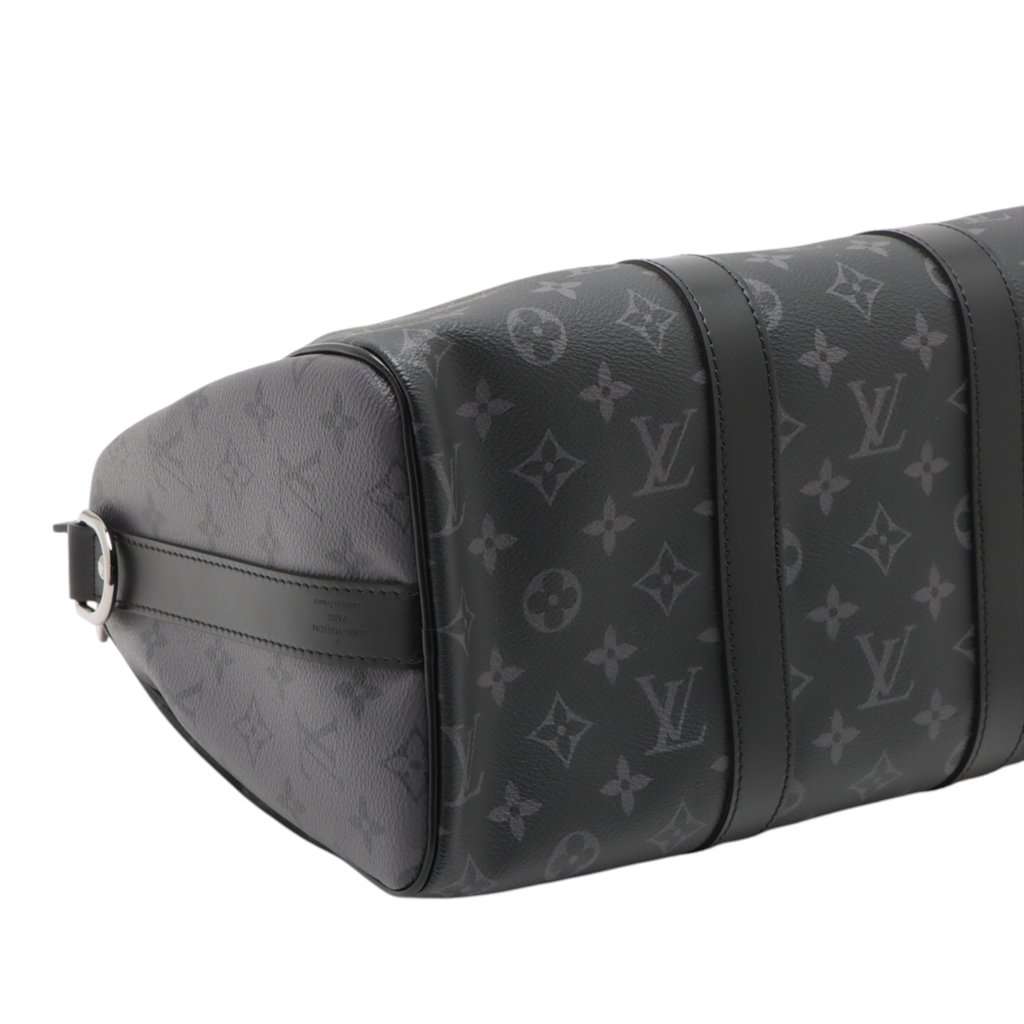 Louis Vuitton Monogram Eclipse Keepall Bandouliere 35 Black Very good condition - Inside View