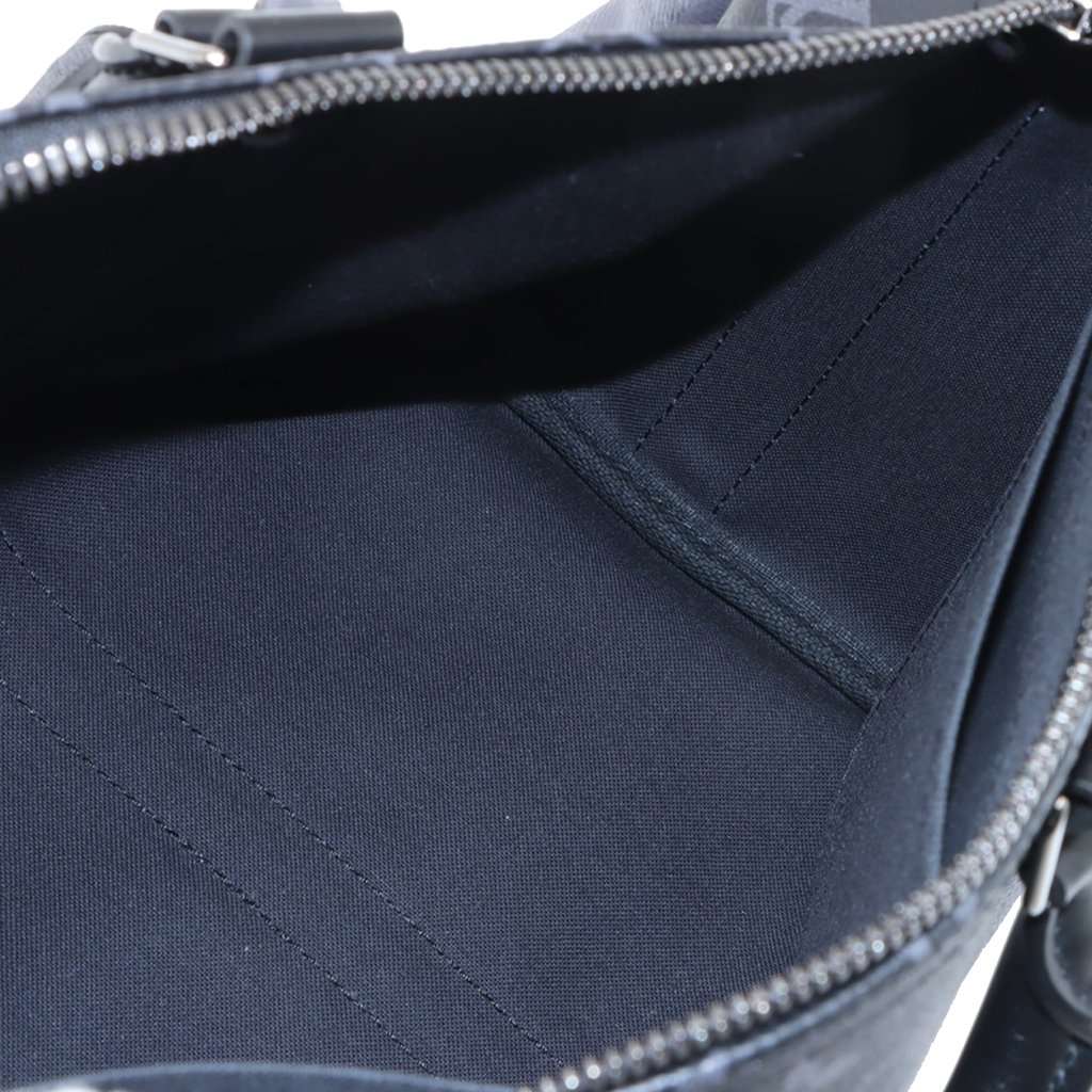 Louis Vuitton Monogram Eclipse Keepall Bandouliere 35 Black Very good condition - Box View