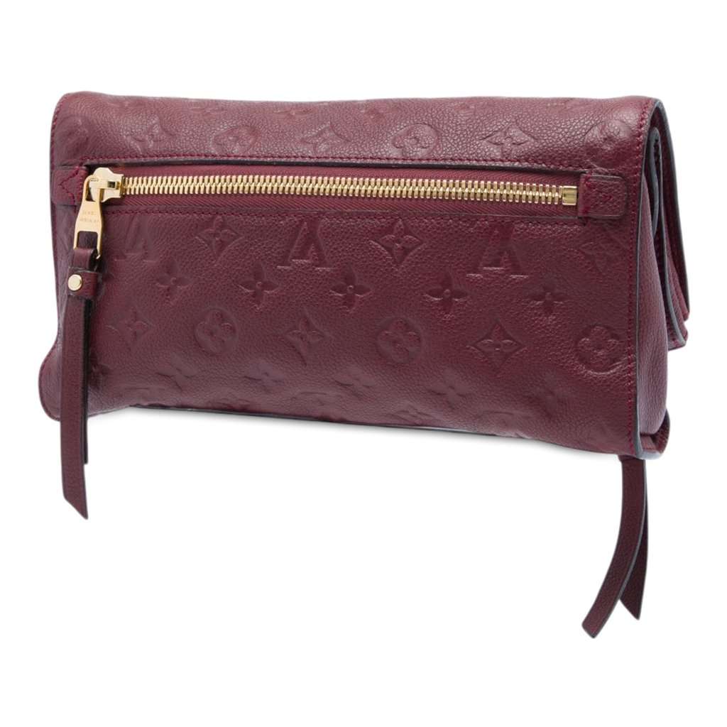 Louis Vuitton Monogram Empreinte Petillante Red Leather Very good - Back View
