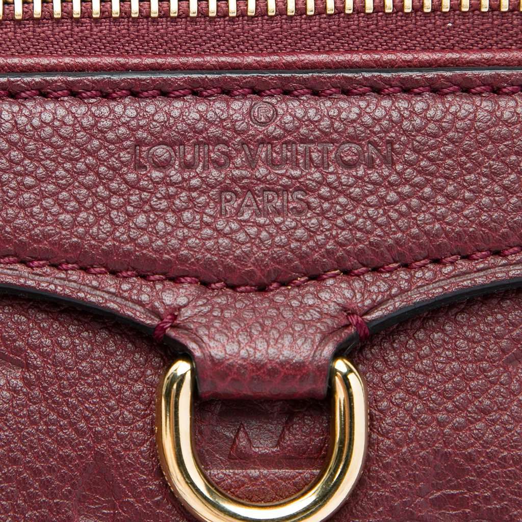 Louis Vuitton Monogram Empreinte Petillante Red Leather Very good - Box View