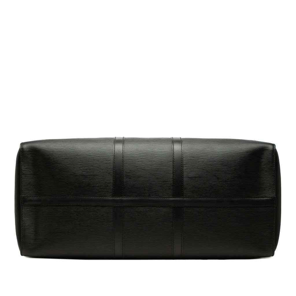 Louis Vuitton Epi Keepall 55 Black Leather Very good condition - Inside View