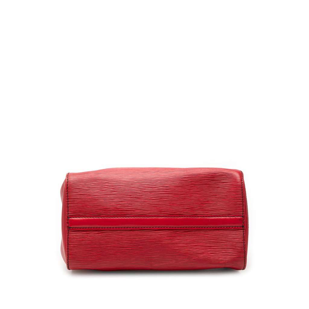 Louis Vuitton Epi Speedy 25 Red Leather Very good condition - Inside View