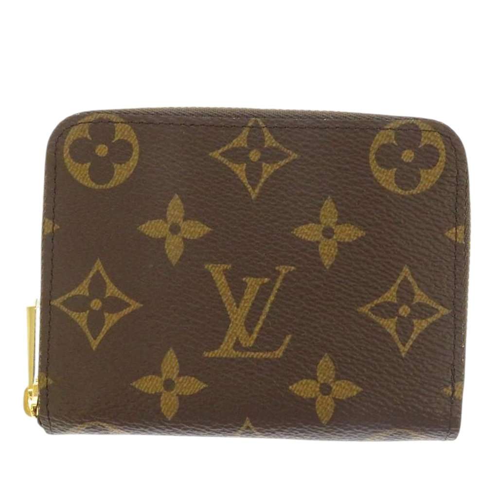 Louis Vuitton Monogram Zippy Coin Pouch Brown Very good condition - Front View