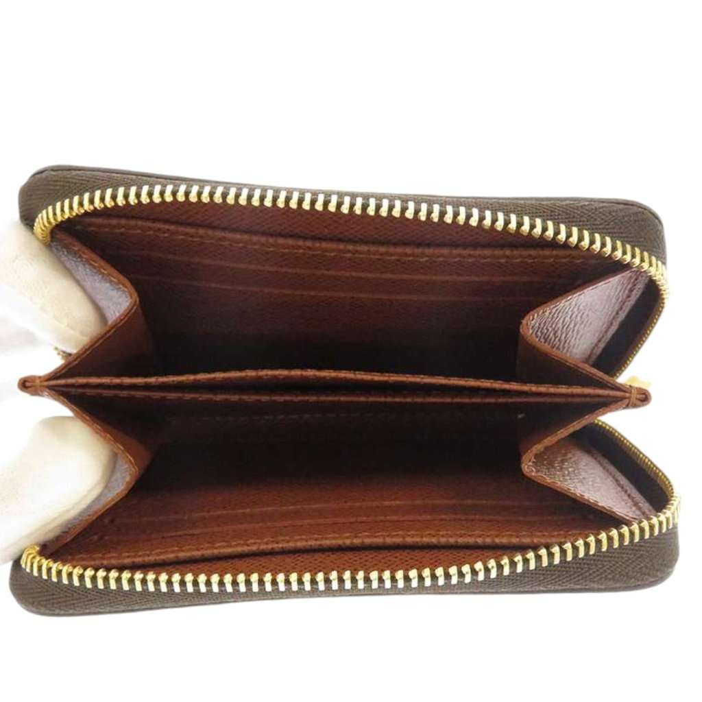 Louis Vuitton Monogram Zippy Coin Pouch Brown Very good condition - Inside View