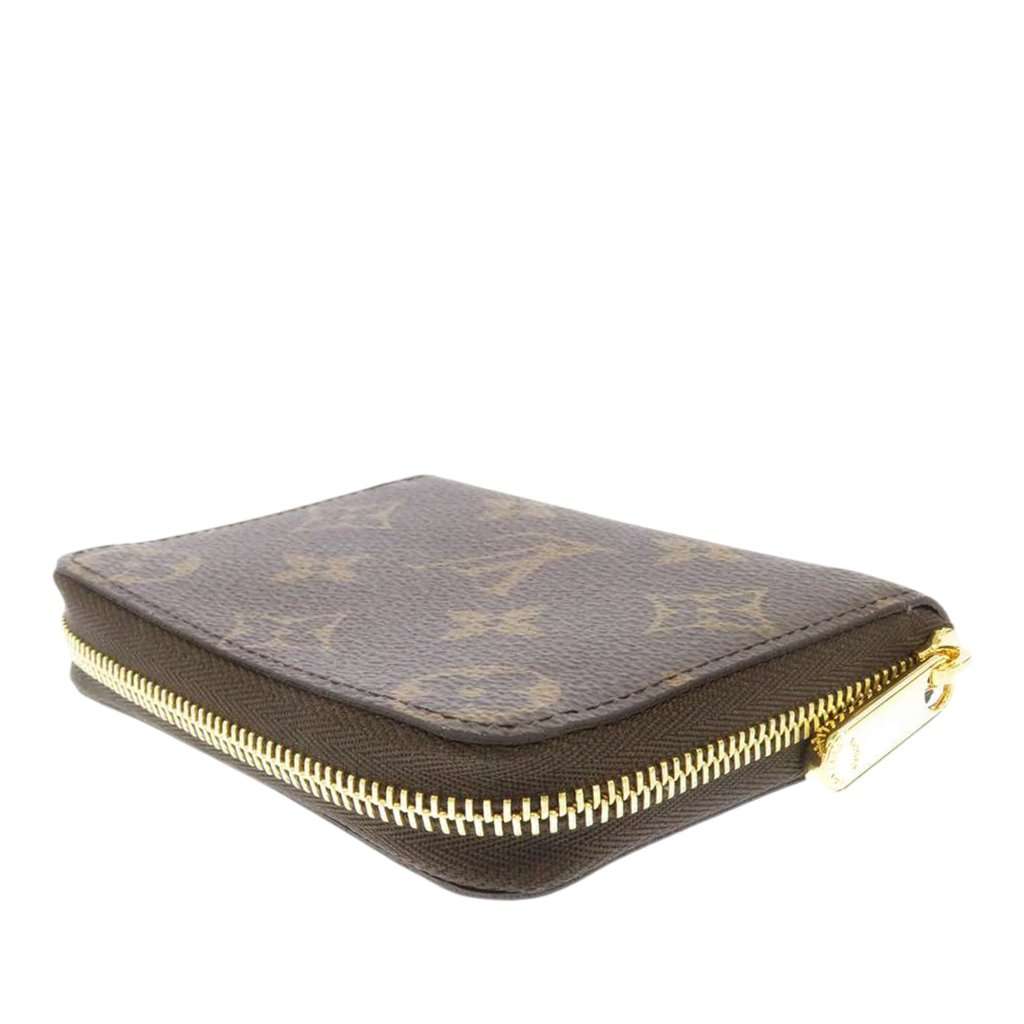 Louis Vuitton Monogram Zippy Coin Pouch Brown Very good condition - Model View