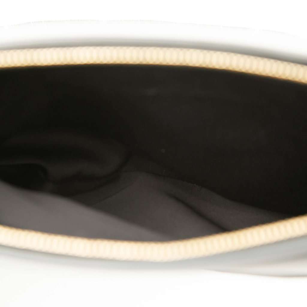 Burberry Canvas Olympia Fringe Clutch Black Very good condition - Model View