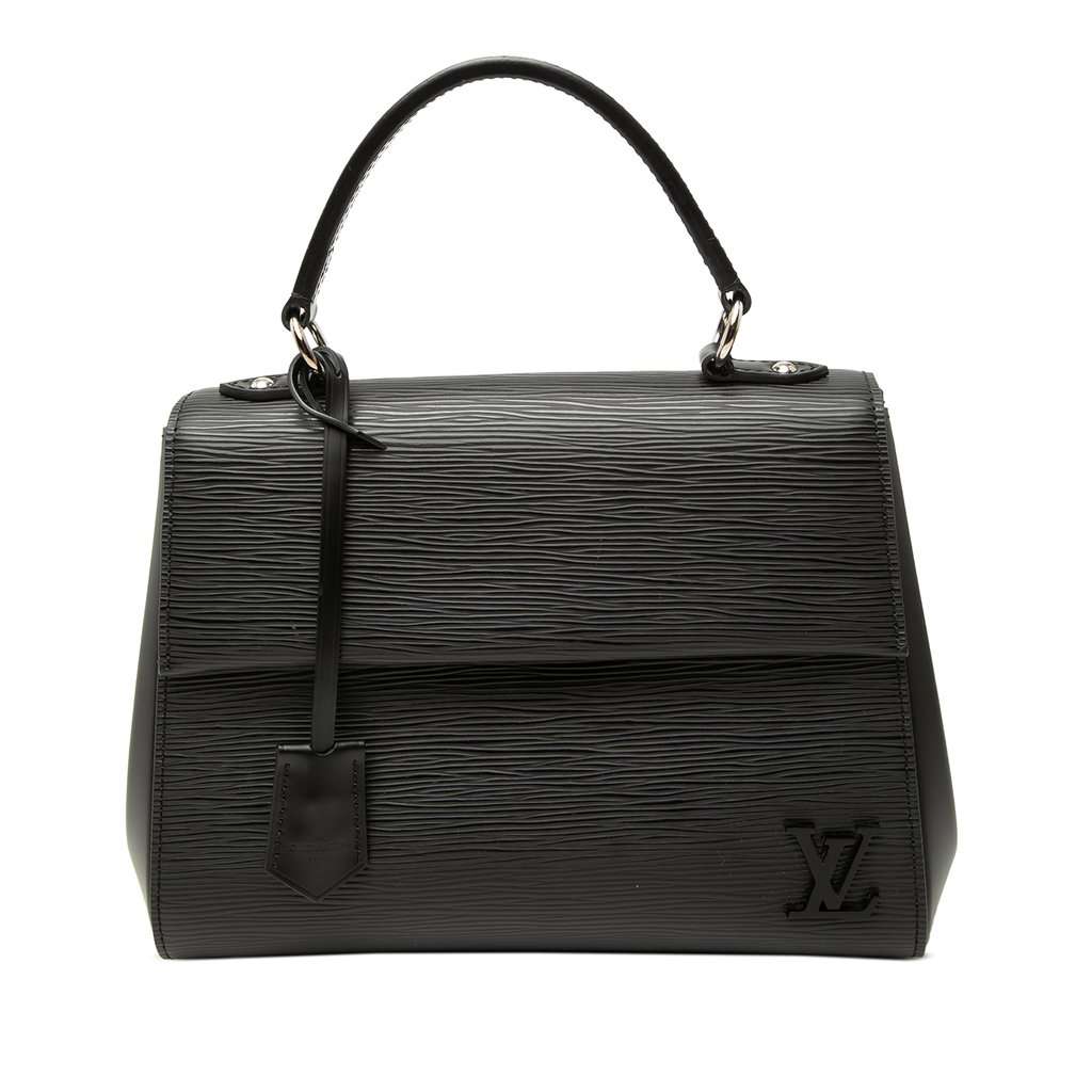 Louis Vuitton Epi Cluny BB Black Leather Good condition - Front View