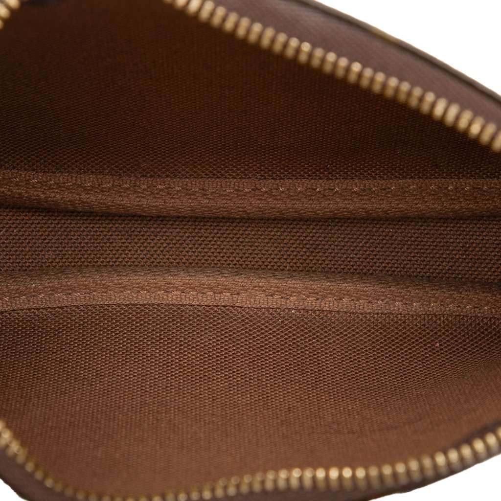 Louis Vuitton Monogram Mini Pochette Accessoires Brown Very good condition - Model View