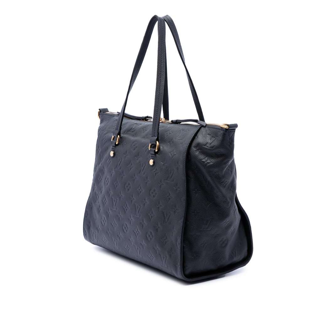 Louis Vuitton Monogram Empreinte Lumineuse PM Blue Leather Very good - Back View