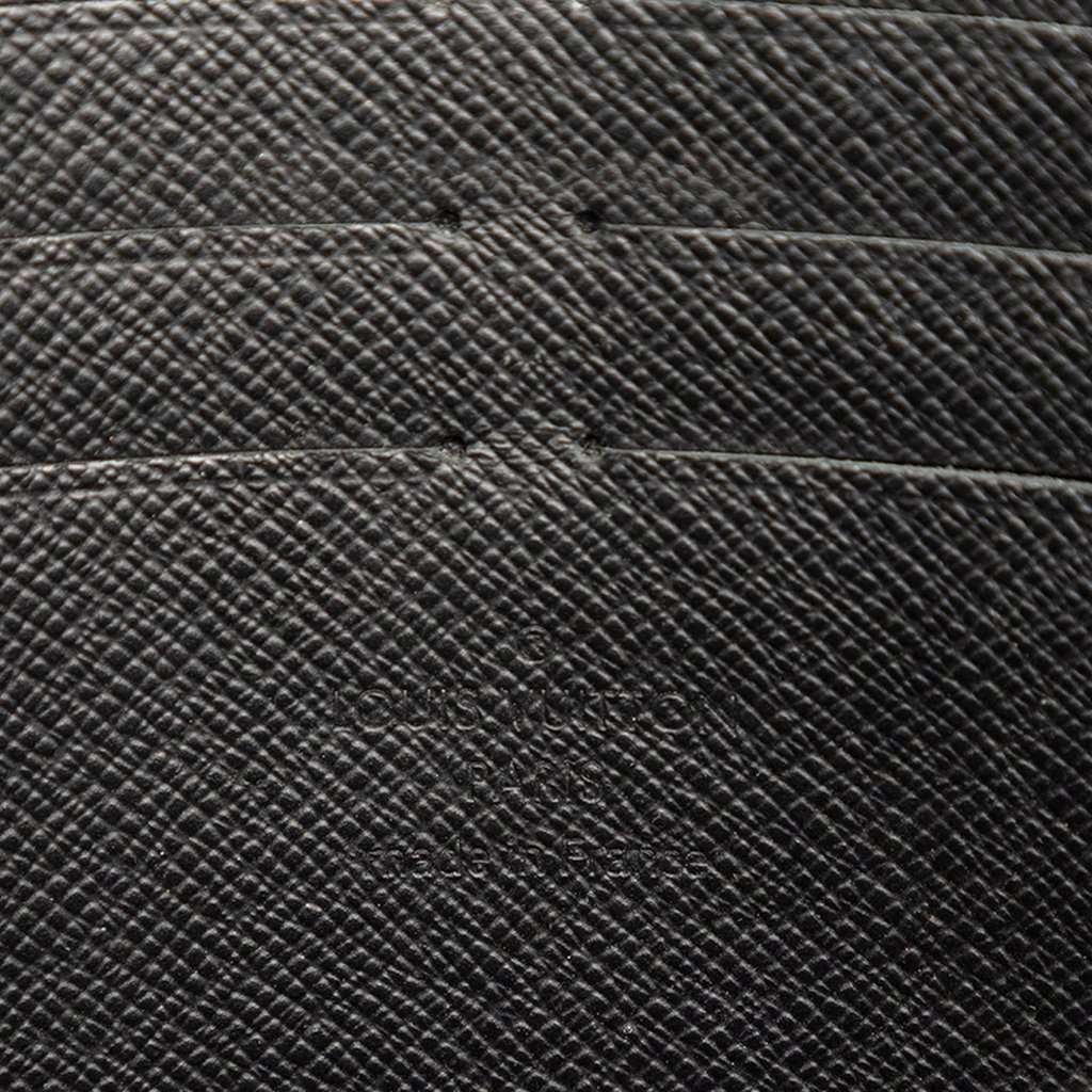 Louis Vuitton Monogram Macassar S Lock A4 Pouch Brown Very good condition - Box View