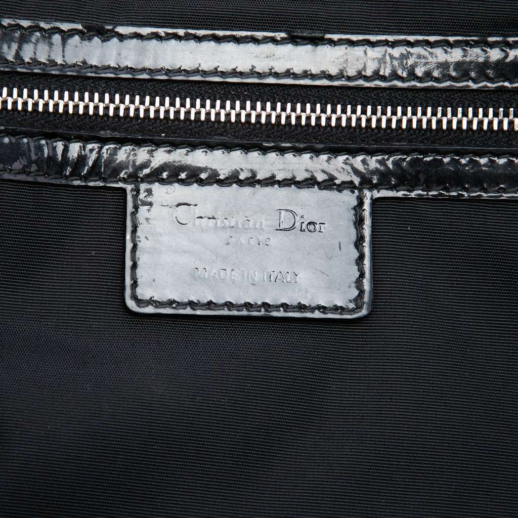 Dior Large Patent Cannage Lady Dior Soft Shopping Tote Black Leather Very good - Box View