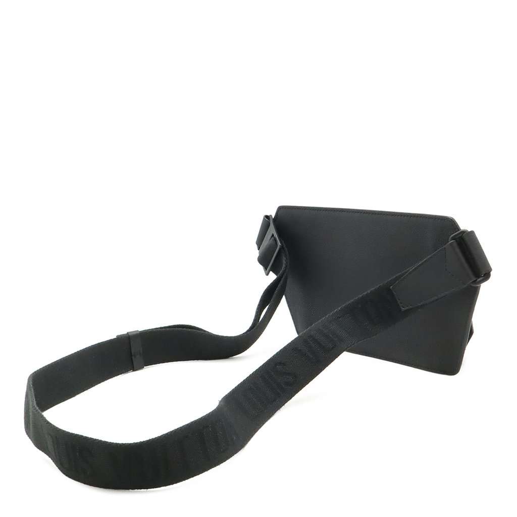 Louis Vuitton Aerogram Takeoff Sling Black Leather Very good condition - Back View