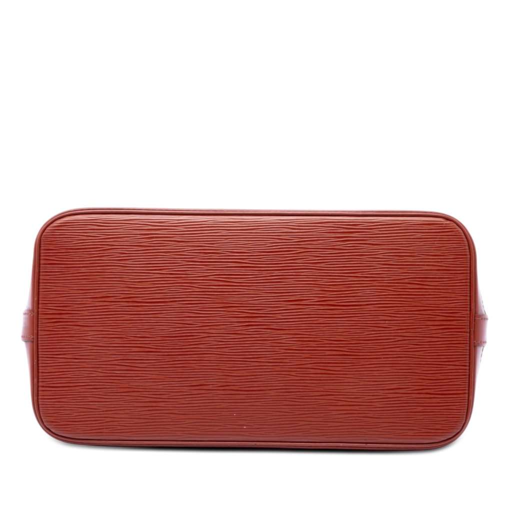 Louis Vuitton Epi Alma PM Brown Leather Very good - Inside View