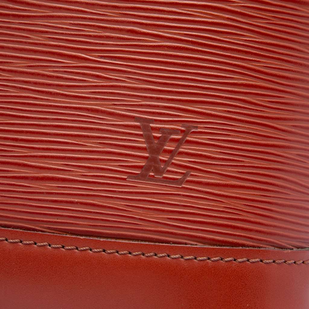 Louis Vuitton Epi Alma PM Brown Leather Very good - Box View