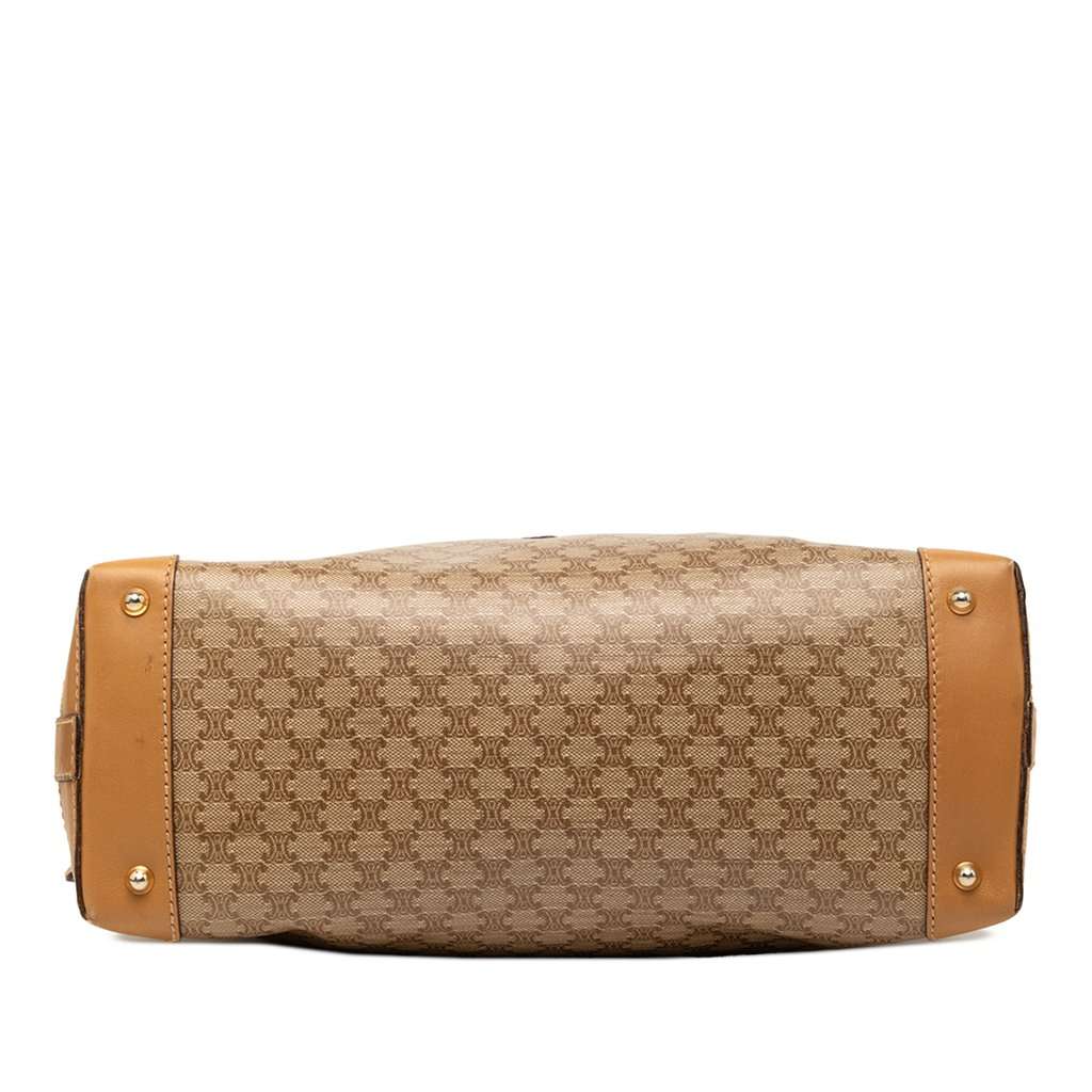 Celine Macadam Coated Canvas Handbag Beige Very good condition - Inside View