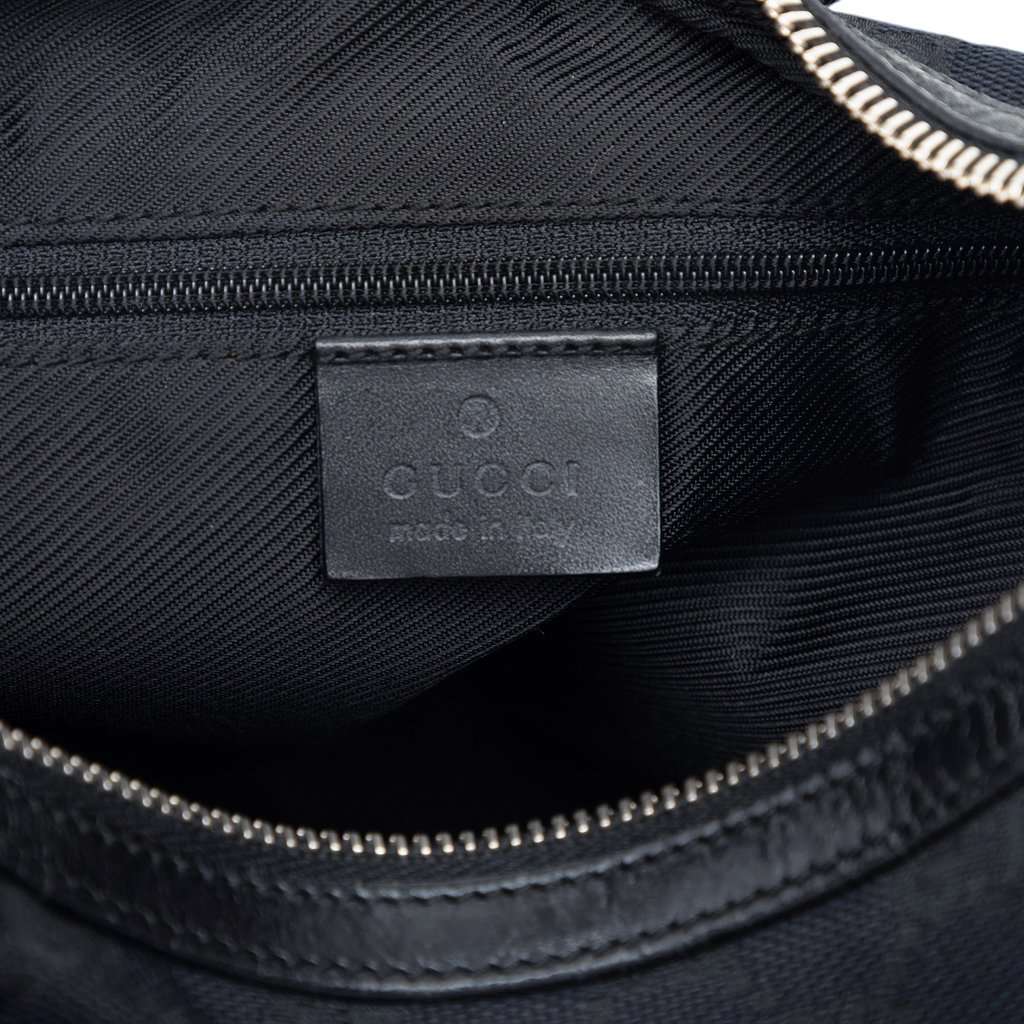 Gucci GG Canvas Shoulder Bag Blue Good condition - Box View