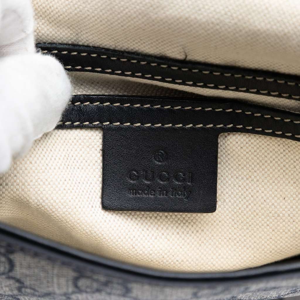 Gucci GG Supreme Crossbody Beige Very good - Box View