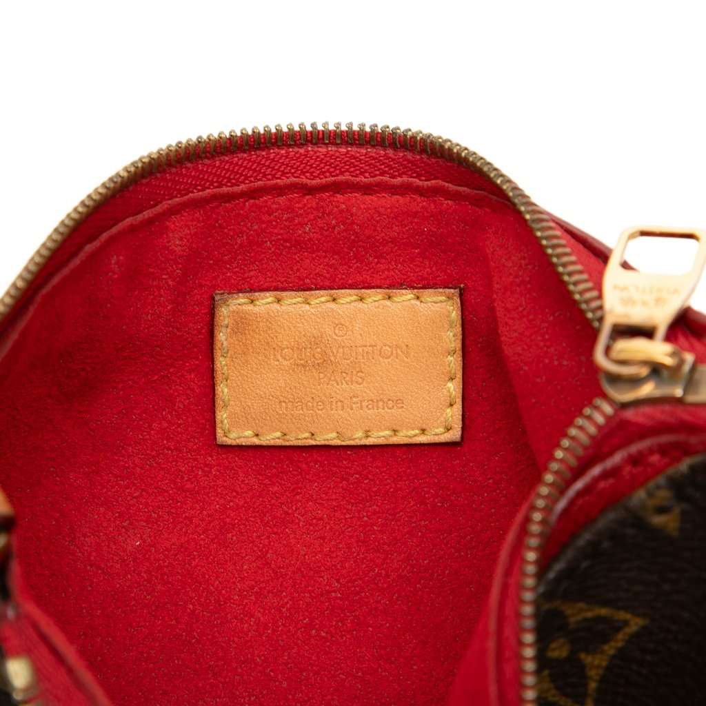 Louis Vuitton Monogram Nano Pallas Brown Very good condition - Box View