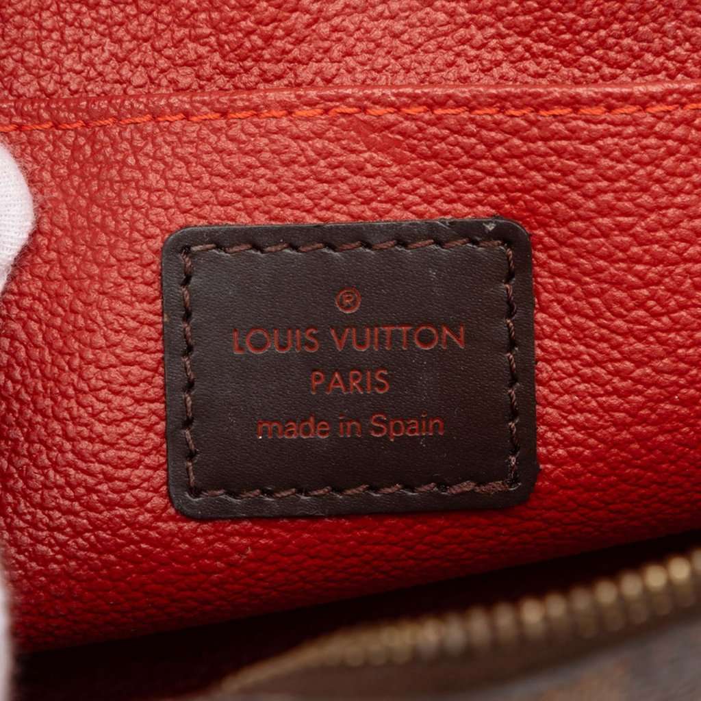 Louis Vuitton Damier Ebene Cosmetic Pouch Brown Very good condition - Box View