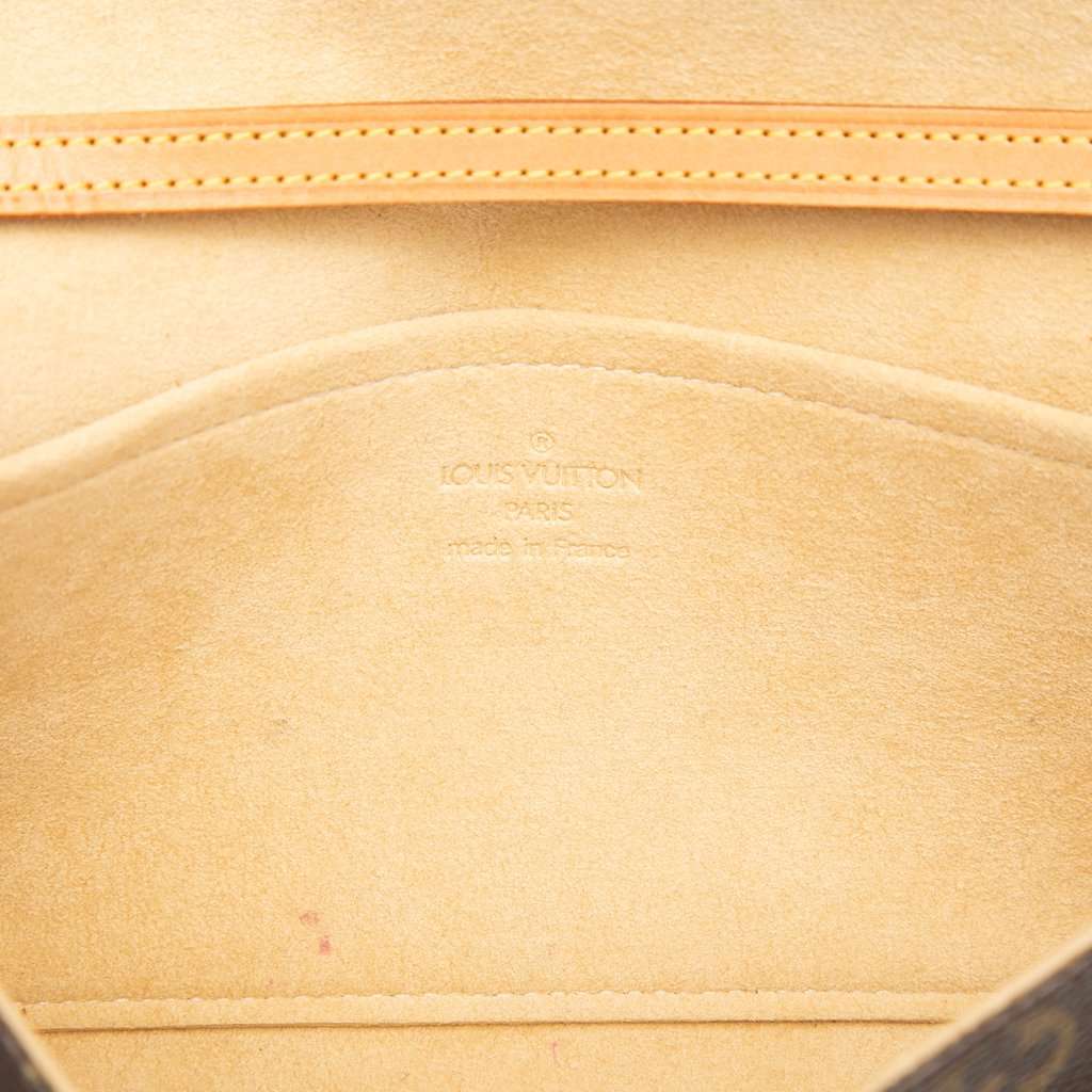 Louis Vuitton Monogram Pochette Twin GM Brown Very good condition - Box View