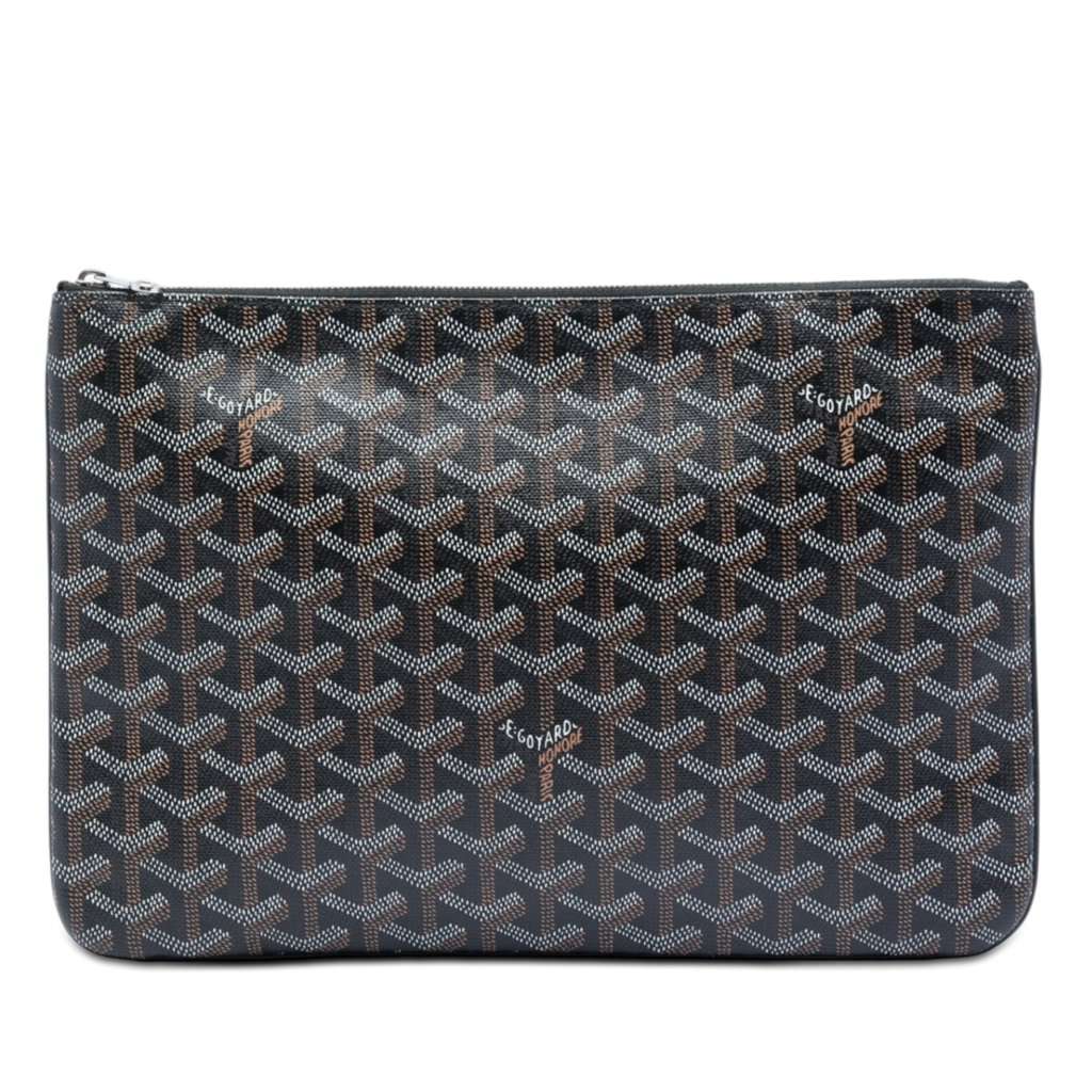 Goyard Goyardine Senat MM Black Very good - Front View