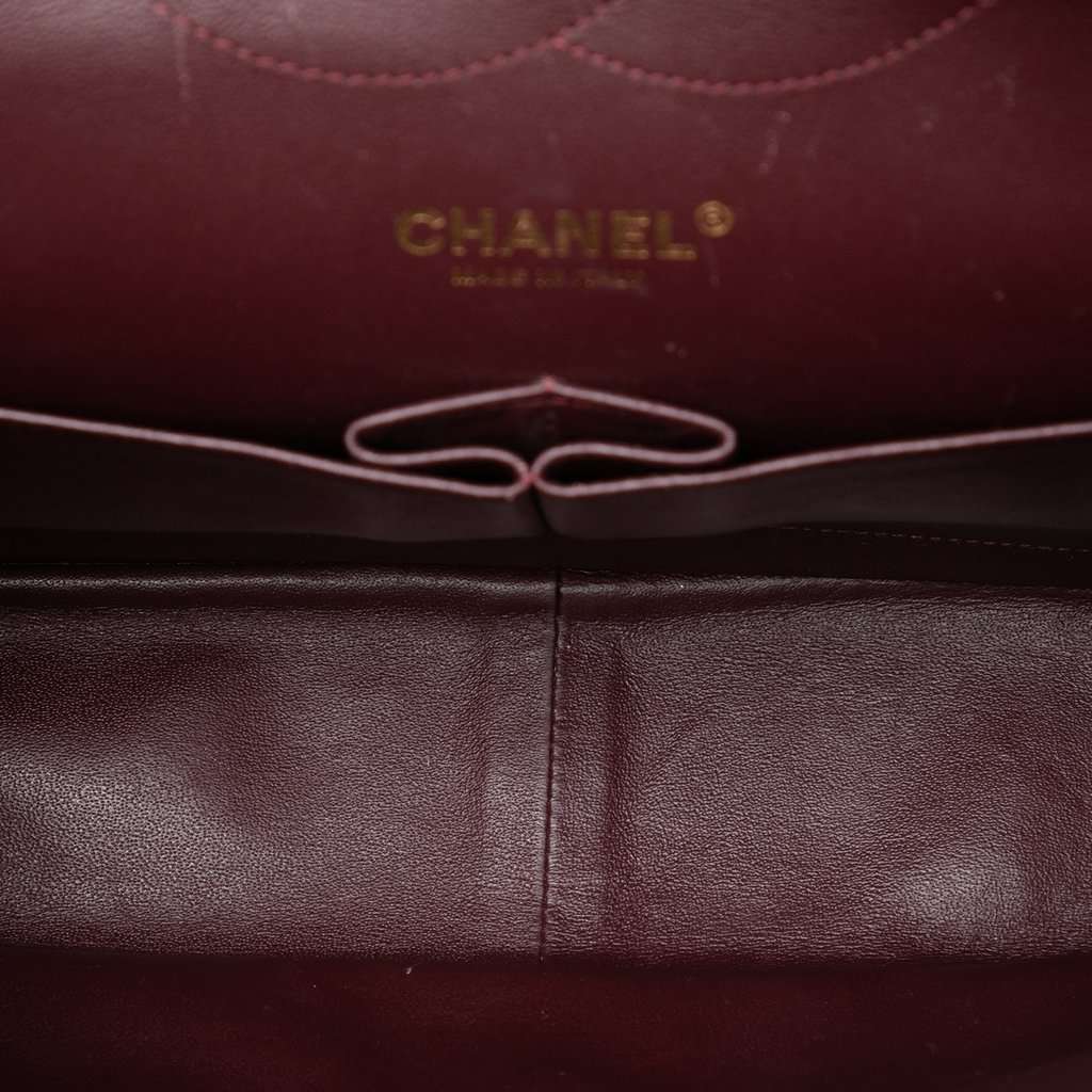 Chanel Jumbo Classic Lambskin Double Flap Black Leather Very good - Model View