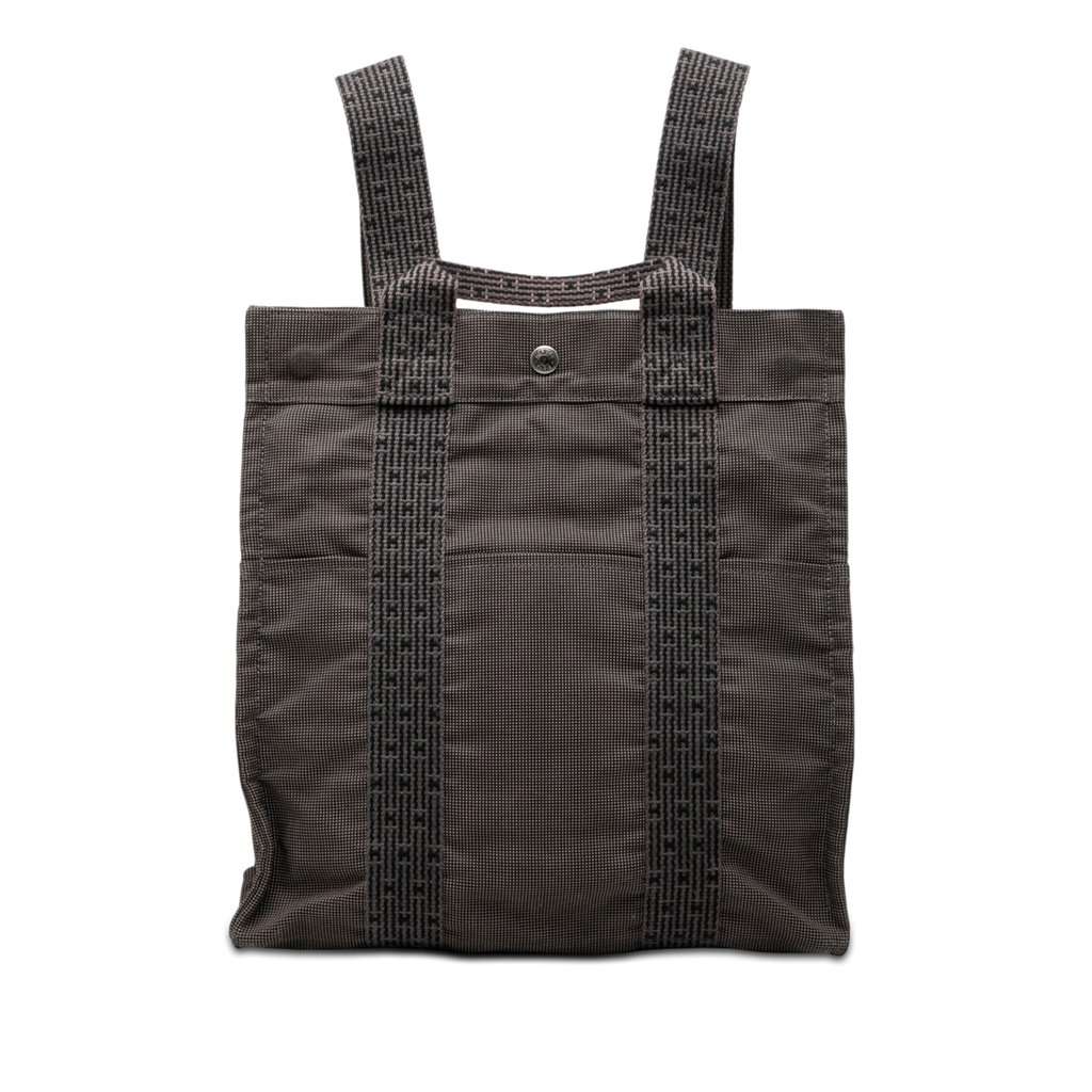 Hermès Canvas Herline Backpack MM MultiColor Very good condition - Front View