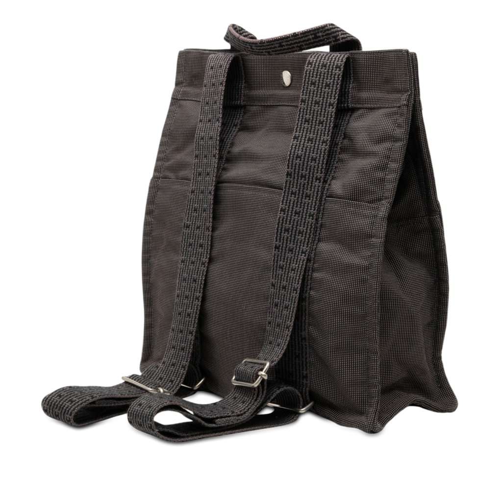 Hermès Canvas Herline Backpack MM MultiColor Very good condition - Back View
