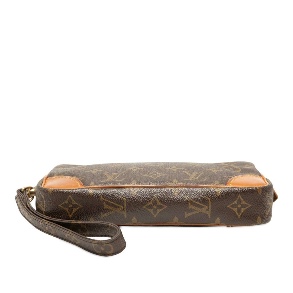 Louis Vuitton Monogram Marly Dragonne PM Brown Very good - Inside View