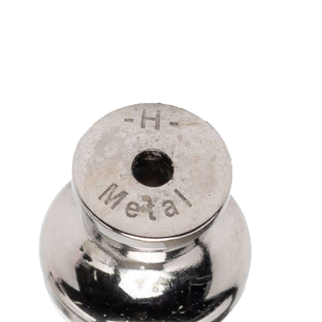 Hermès Buffalo Horn Lacquered and Palladium Plated Fidelio Village Drop Bullet Back Earrings Black Very good - Model View