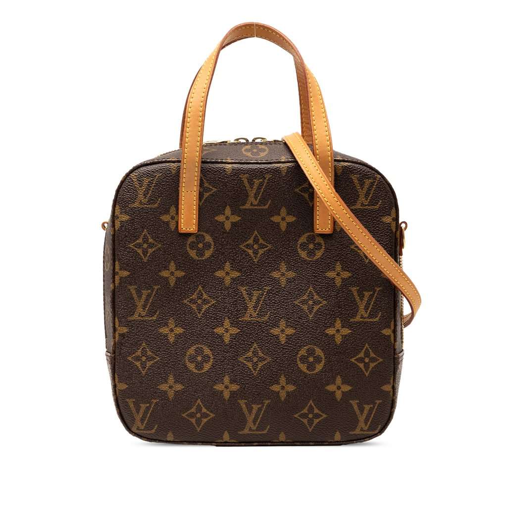Louis Vuitton Monogram Spontini Brown Very good condition - Front View