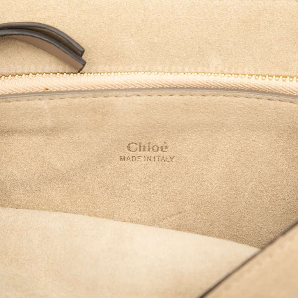 Chloé Medium Leather Faye Shoulder Bag MultiColor Leather Very good condition - Box View