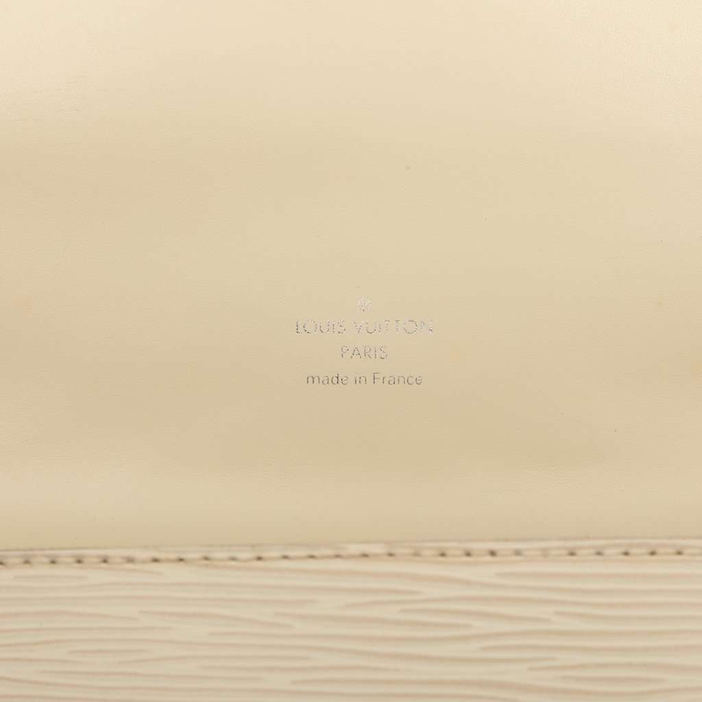 Louis Vuitton Epi Sevigne Clutch Brown Leather Very good condition - Box View