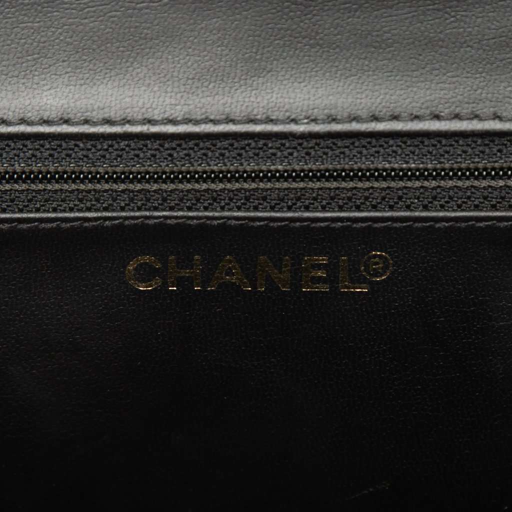 Chanel CC Caviar Vanity Box Case Black Leather Very good - Box View