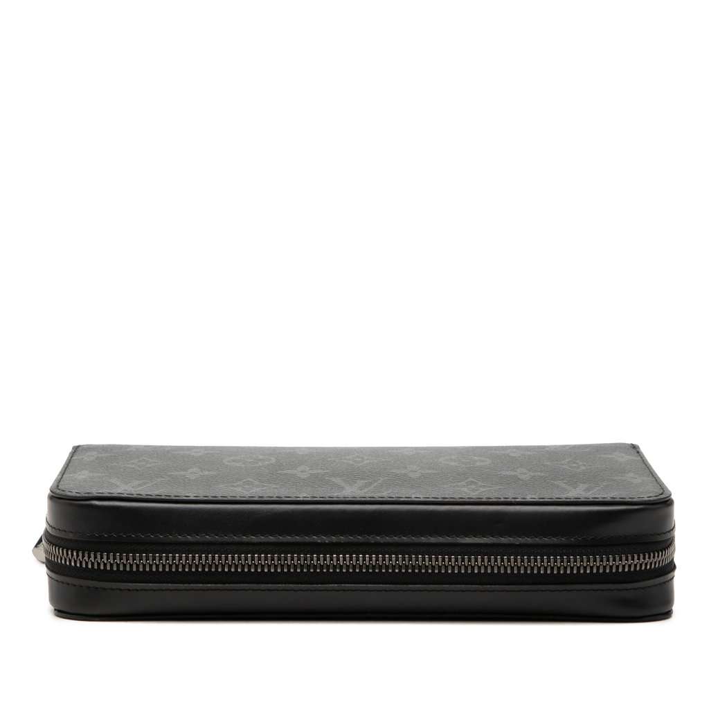 Louis Vuitton Monogram Eclipse Zippy XL Wallet Black Very good condition - Inside View