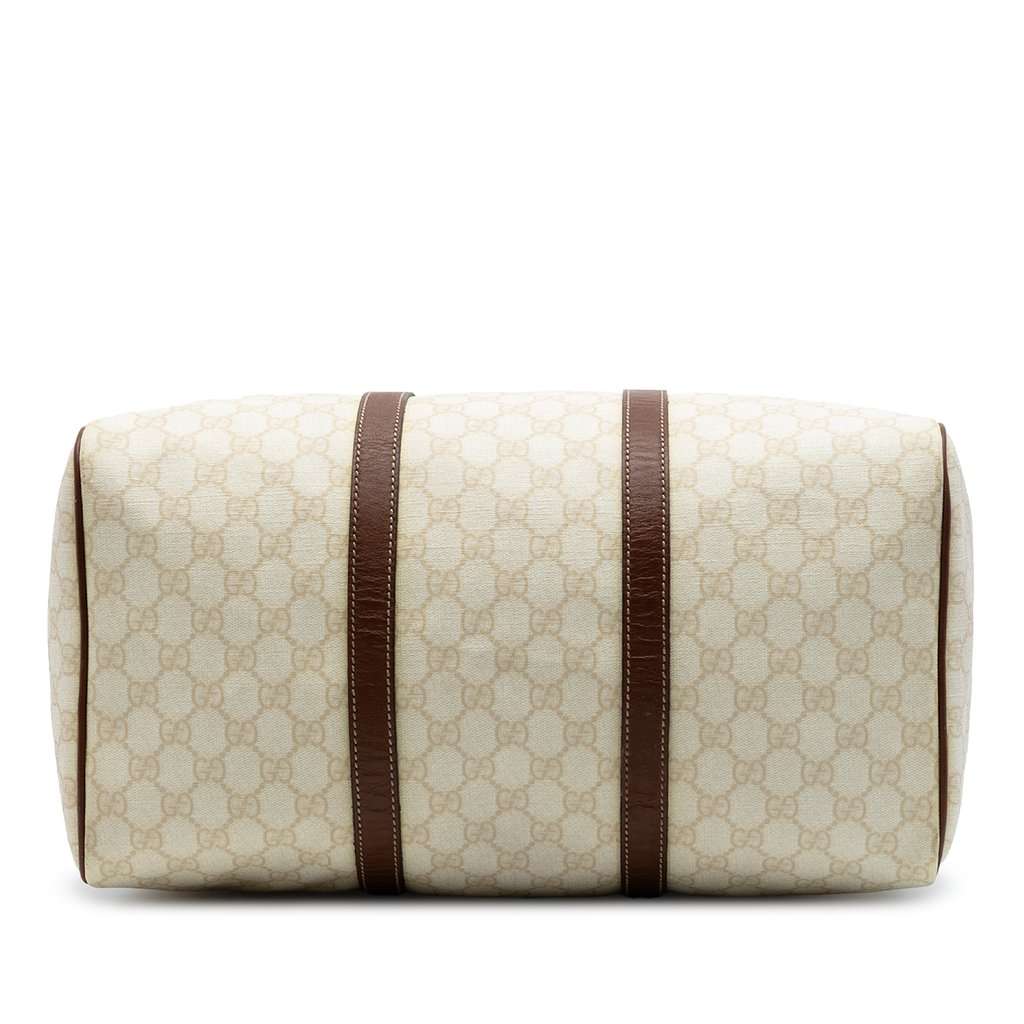 Gucci Large GG Supreme Joy Boston Bag Brown Very good condition - Inside View