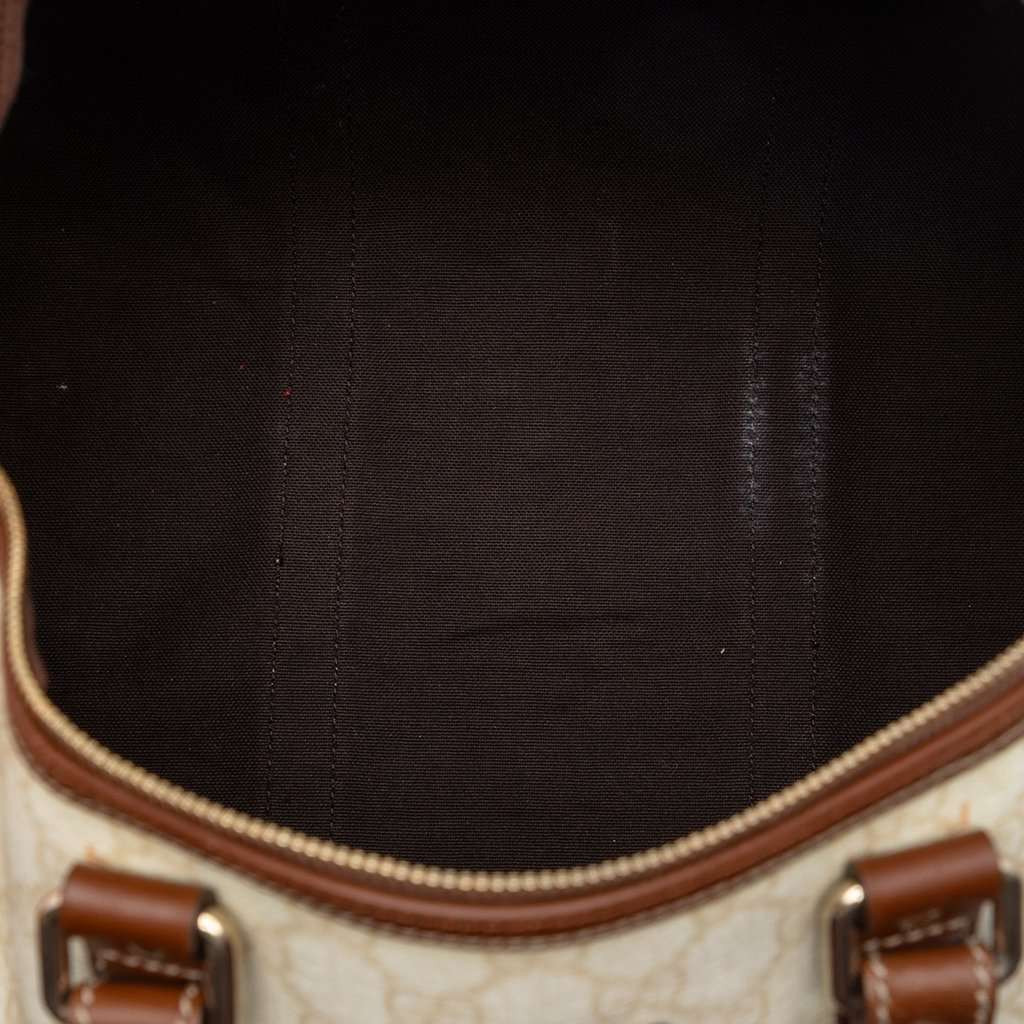 Gucci Large GG Supreme Joy Boston Bag Brown Very good condition - Model View