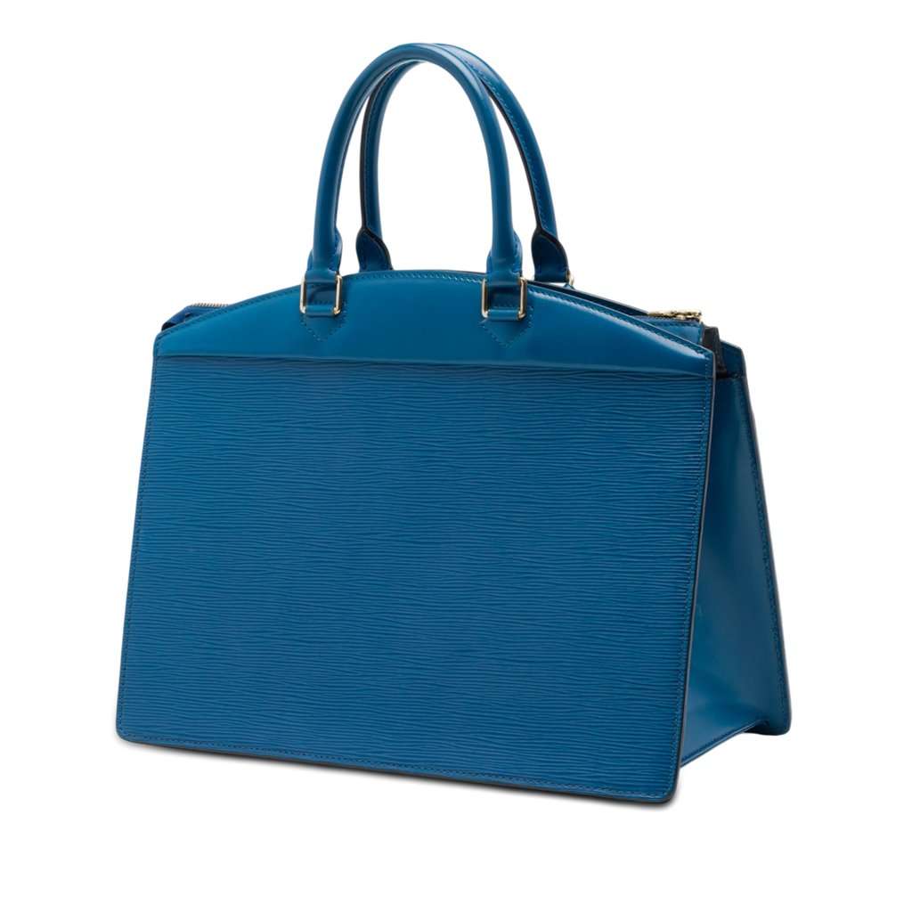 Louis Vuitton Epi Riviera Blue Leather Very good condition - Back View