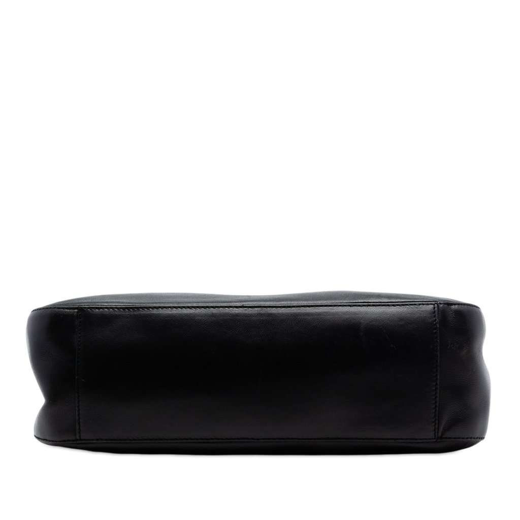 Prada Nappa Leather Shoulder Bag Black Leather Very good - Inside View