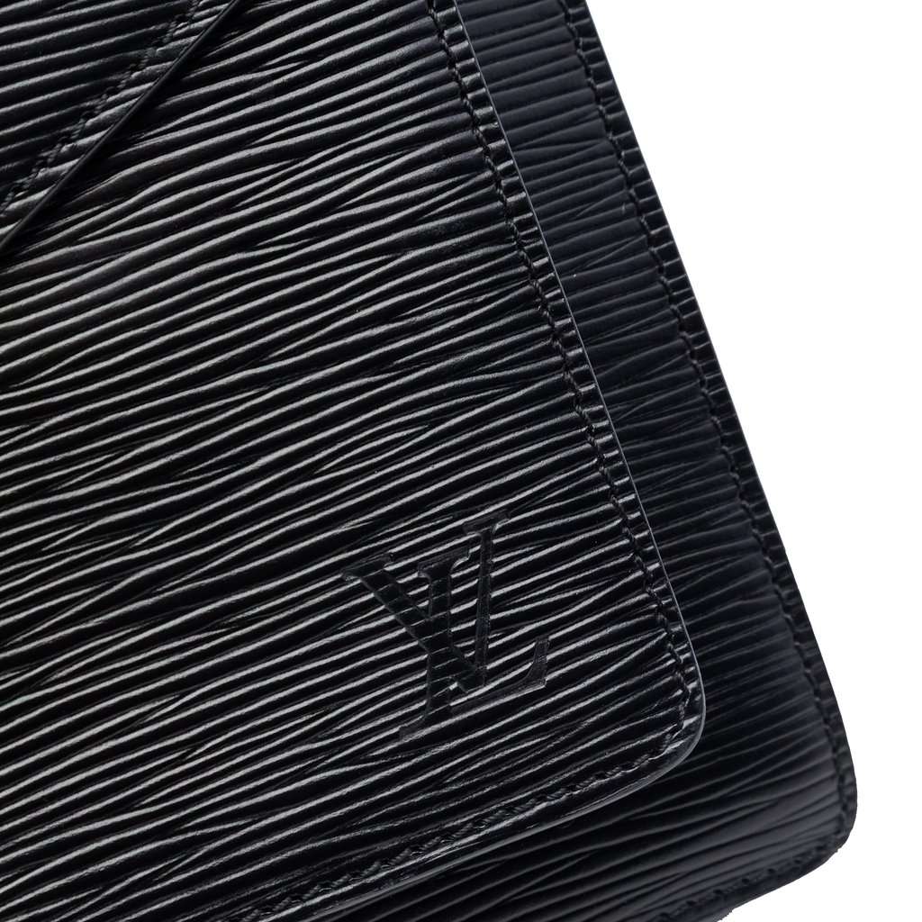 Louis Vuitton Epi Monceau 28 Black Leather Very good condition - Box View