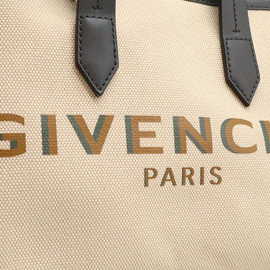 Givenchy Mini Canvas Bond Satchel Beige Very good condition - Model View