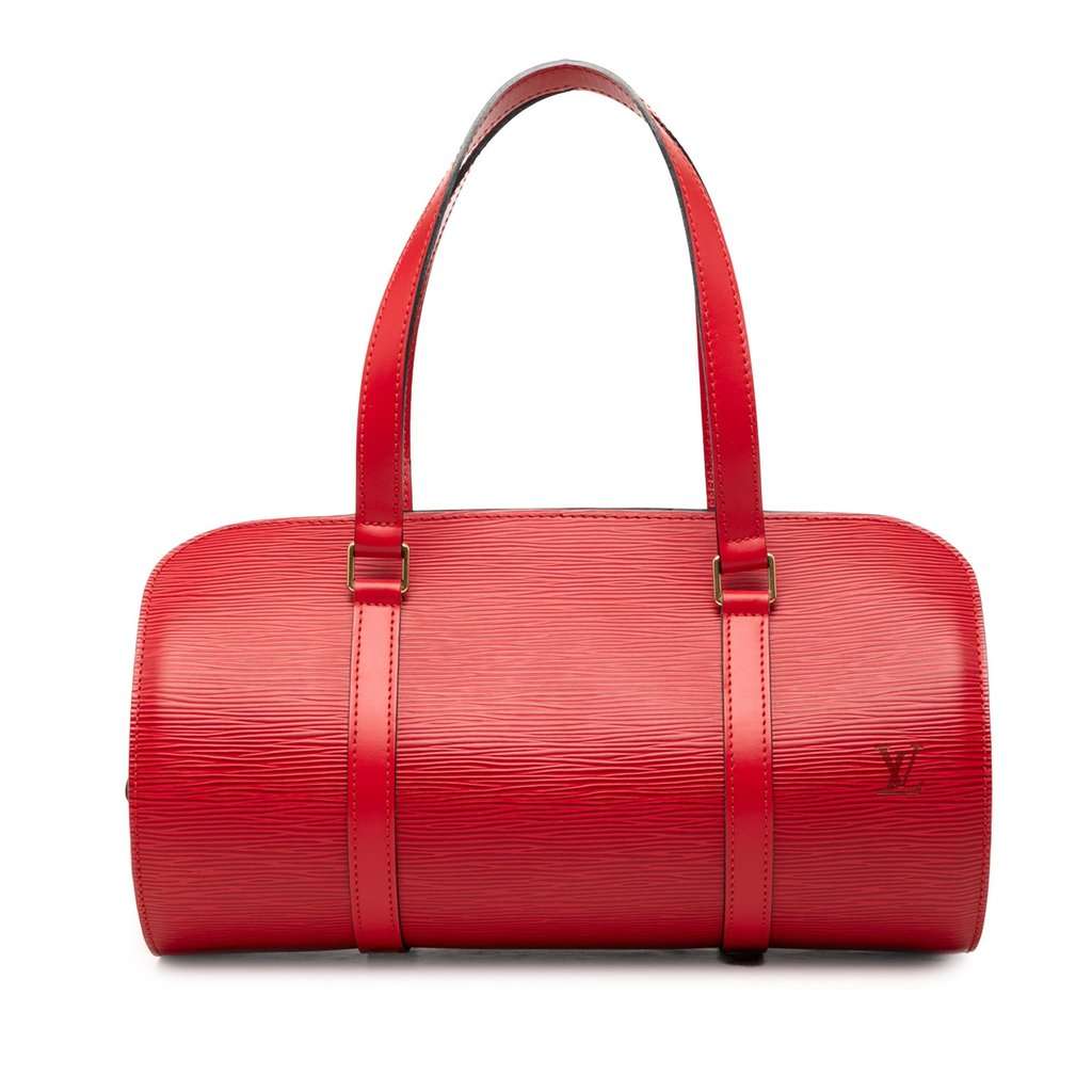 Louis Vuitton Epi Soufflot Red Leather Very good condition - Front View