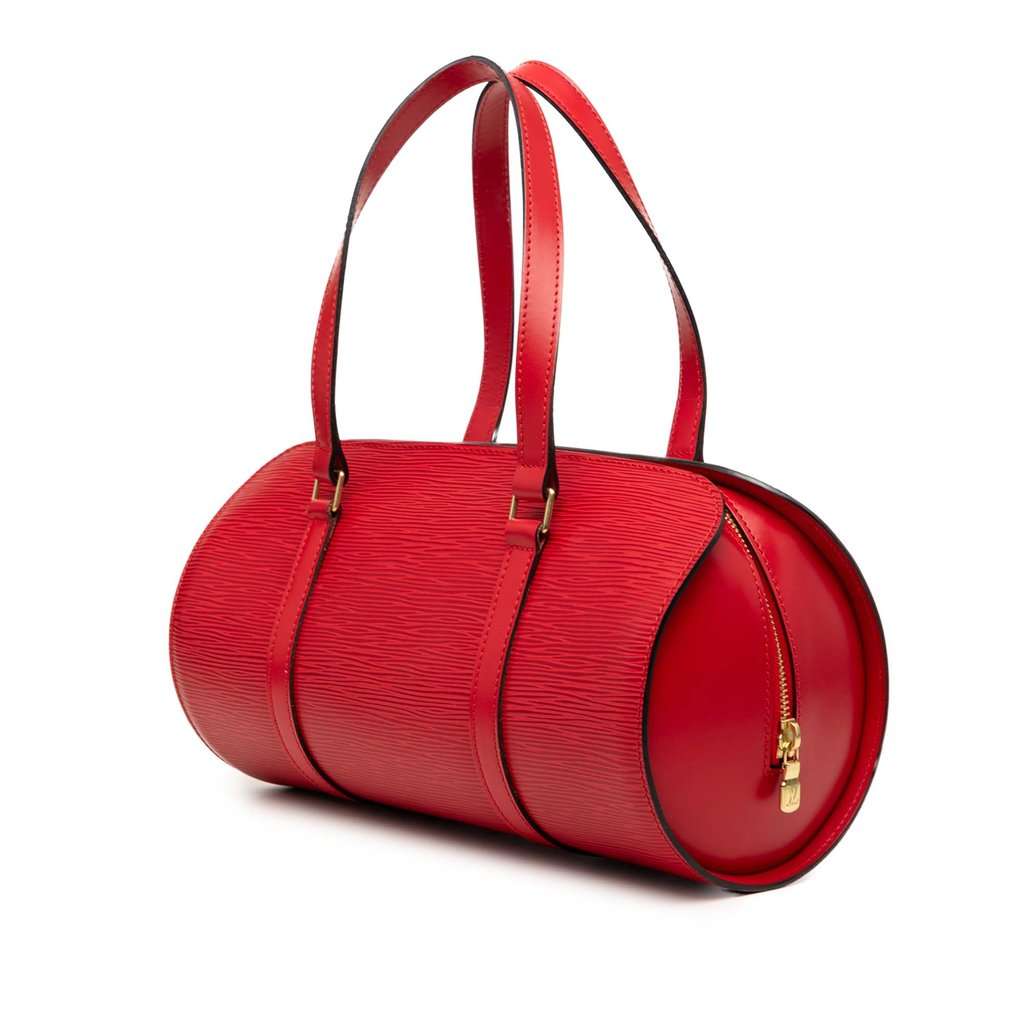 Louis Vuitton Epi Soufflot Red Leather Very good condition - Back View