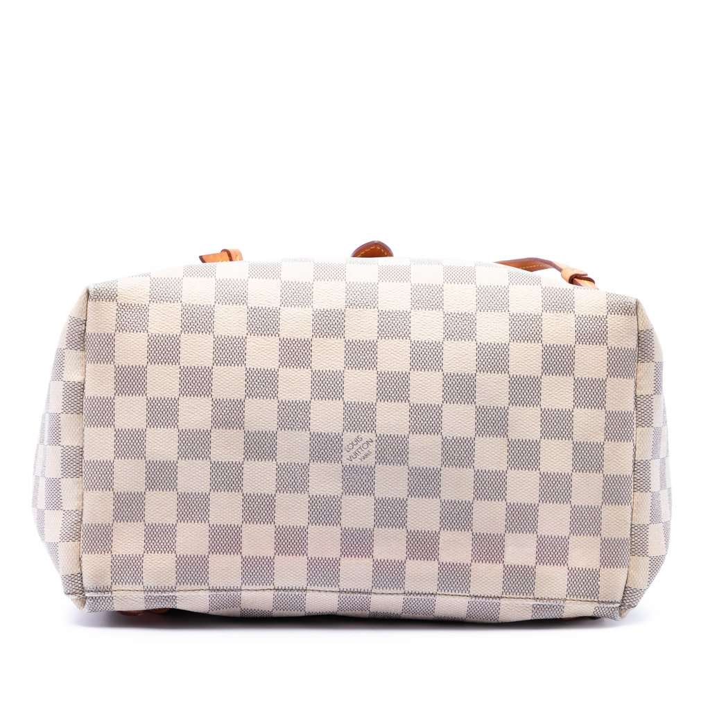 Louis Vuitton Damier Azur Sperone White Good condition - Inside View