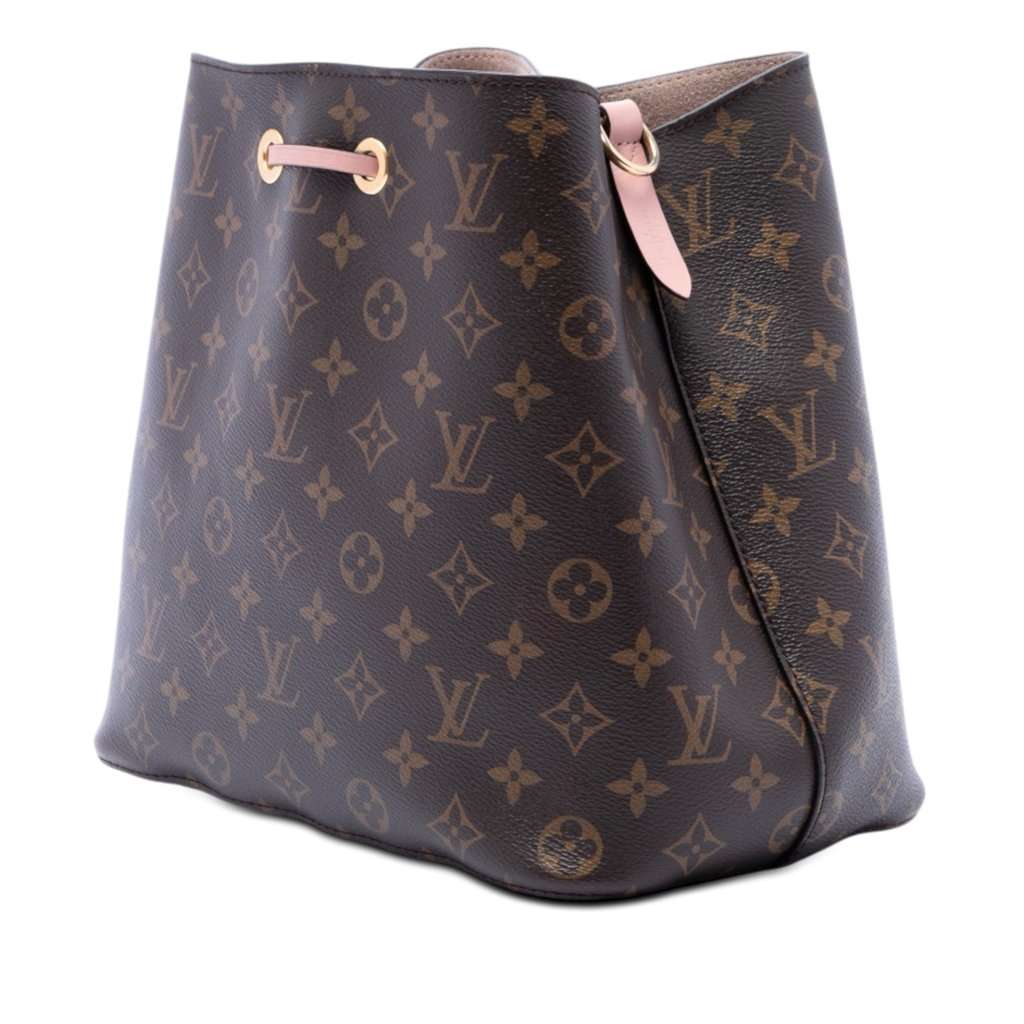 Louis Vuitton Monogram Neonoe MM Brown Very good condition - Back View
