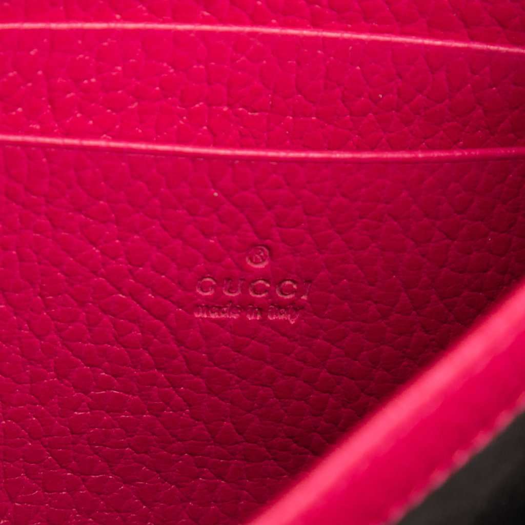 Gucci Calfskin Dionysus Wallet on Chain Pink Leather Very good condition - Box View